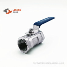 Stainless Steel 1pc Ball Valve 1000 WOG